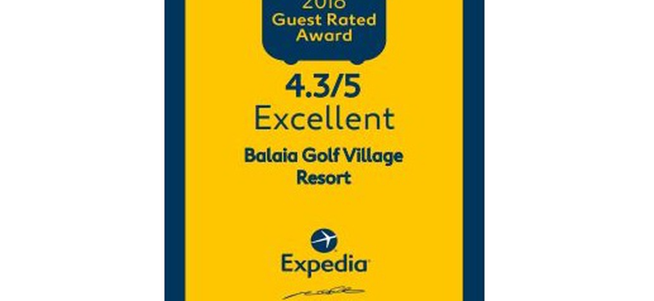 2018 GUEST RATED AWARD Balaia Golf Village Resort & Golf Hotel Albufeira